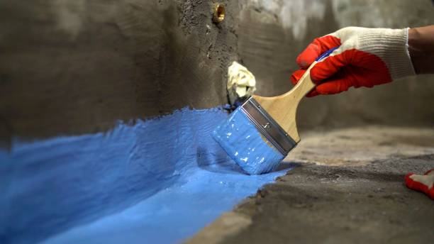 Commercial Basement Waterproofing project at a Tallmadge, OH business property by SJ Waterproofing Pros
